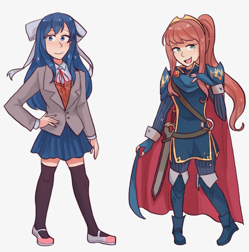 Commissioned Someone To Have My Two Fave Girls Outfit - Lucina Is Best Girl, transparent png #2683691