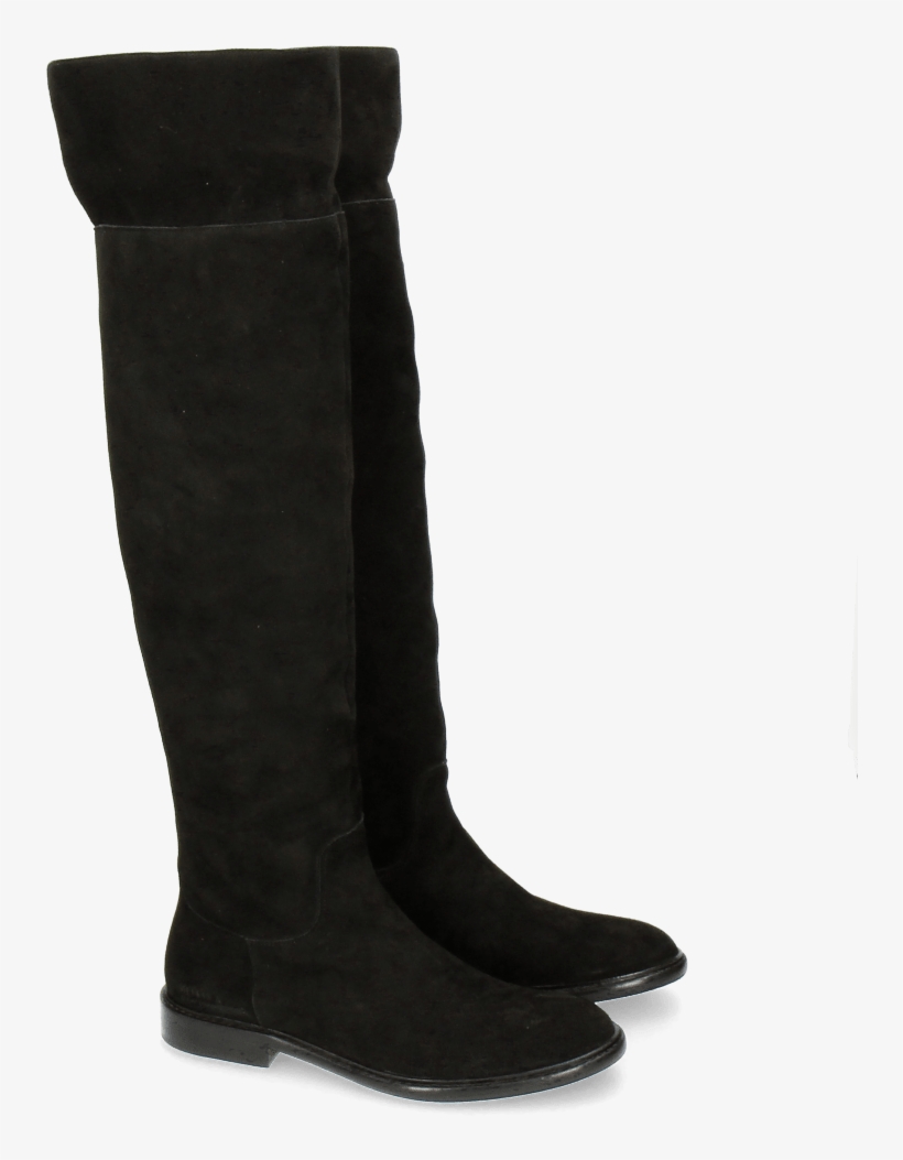 Boots Sally 65 Kid Suede Black New Hrs Thick - Wide Calf Heel Brown Boots, transparent png #2683966