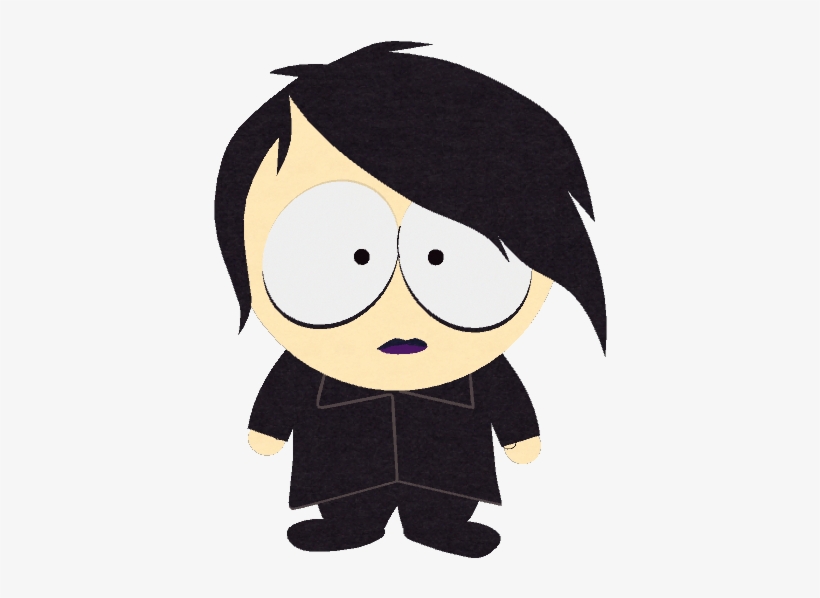South Park Goth Kids, transparent png #2684093