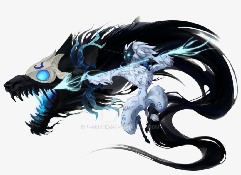 Png Transparent Download Kindred By Lefreaks On Deviantart - League Of Legends Kindred Png, transparent png #2684226