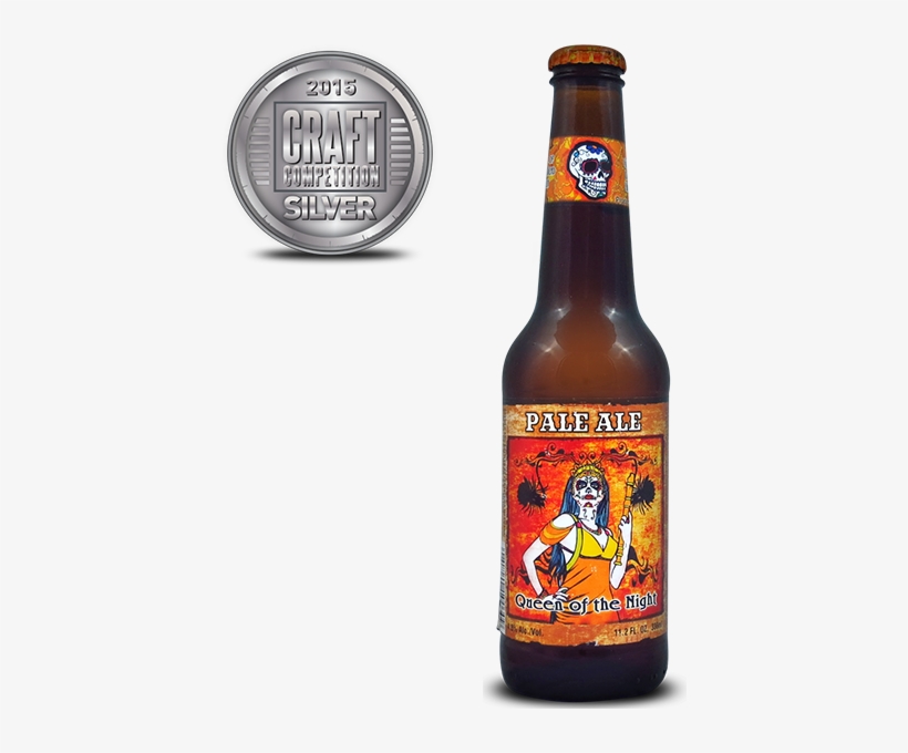 Day Of The Dead Queen Of The Night Pale Ale - Day Of The Dead Beer Amber, transparent png #2684298