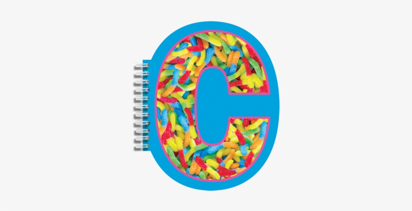 C Initial Notebook - Iscream Vanilla Scented Letter C Initial Squishem Backpack, transparent png #2684438