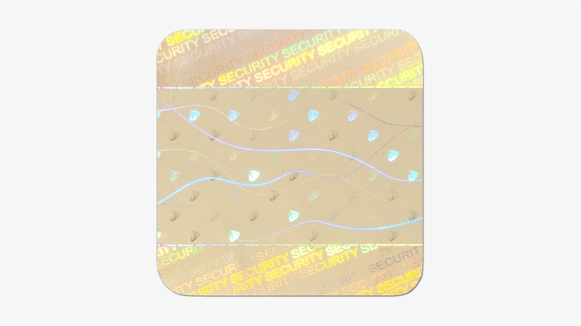 Design 1 Gold Hologram - Gold, transparent png #2684771