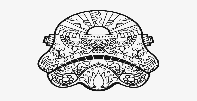 day of the dead star wars coloring pages  book  free