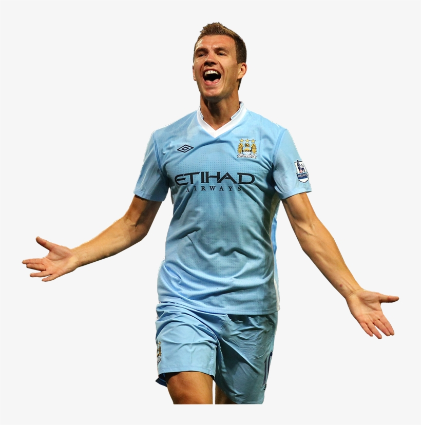 Edin Dzeko Wallpaper Man City, transparent png #2684985