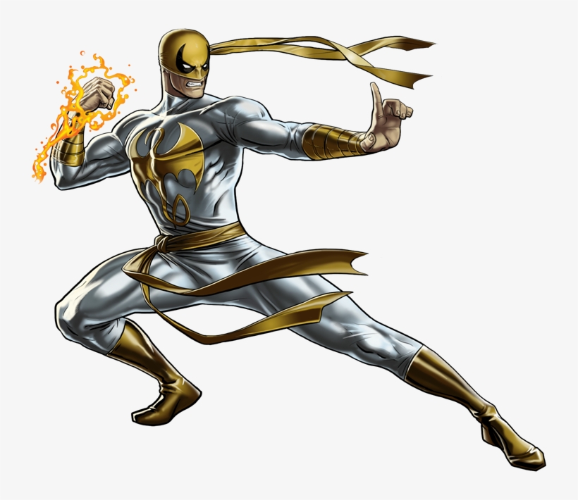 Heroic Age Iron Fist Portrait Art - Heroes Marvel Avengers Alliance, transparent png #2685124