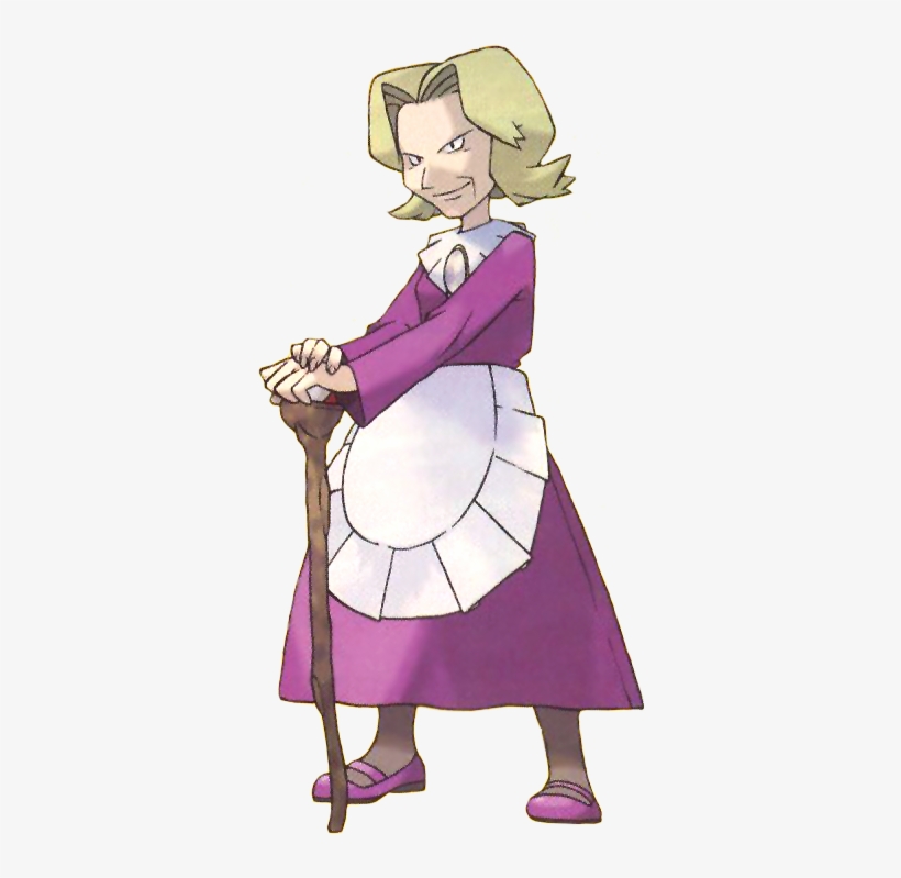 293kib, 352x719, Agathe - Agatha Pokemon, transparent png #2685240