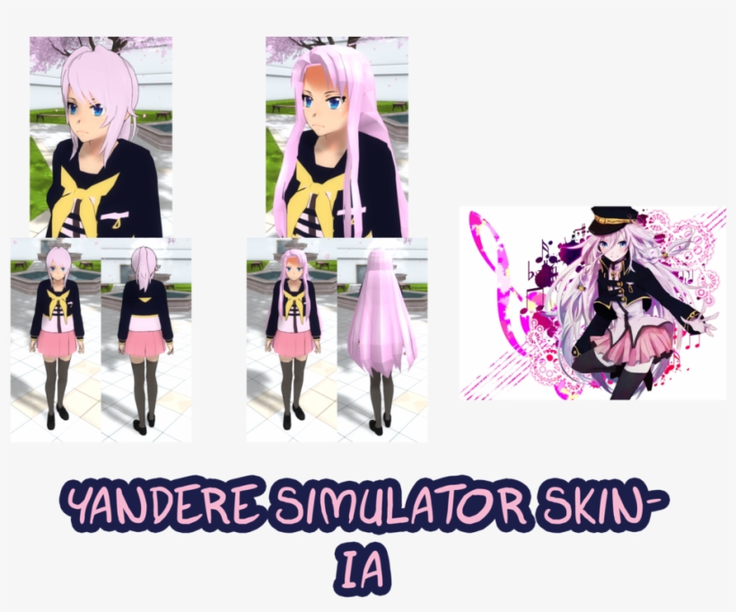 Yandere Simulator - Yandere Simulator Skin Ia, transparent png #2685378