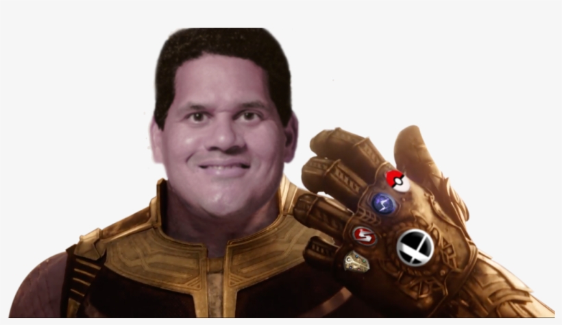 Etika @ Animenyc On Twitter - Thanos Looking Down, transparent png #2685490