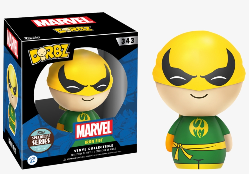 Funko Dorbz Marvel Iron Fist - Funko Dorbz Iron Fist, transparent png #2685601