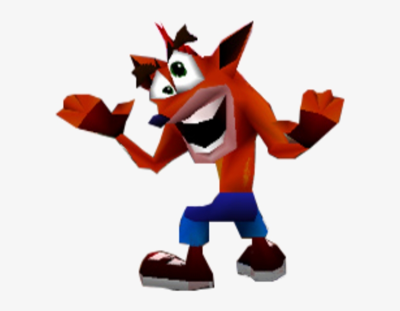 Meme Crash Bandicoot Woah, transparent png #2685670