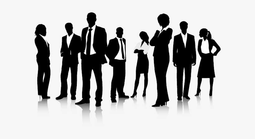 Advokat, Lawyer, Seeker Of Justise - Business People Silhouette Png, transparent png #2685844