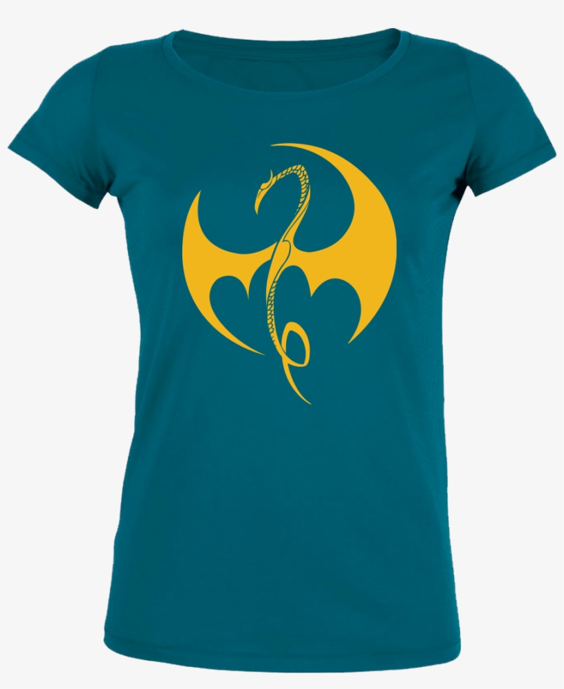 Iron Fist T-shirt Stella Loves Girlie Diva Blue - Iron Fist Netflix T Shirt, transparent png #2685865
