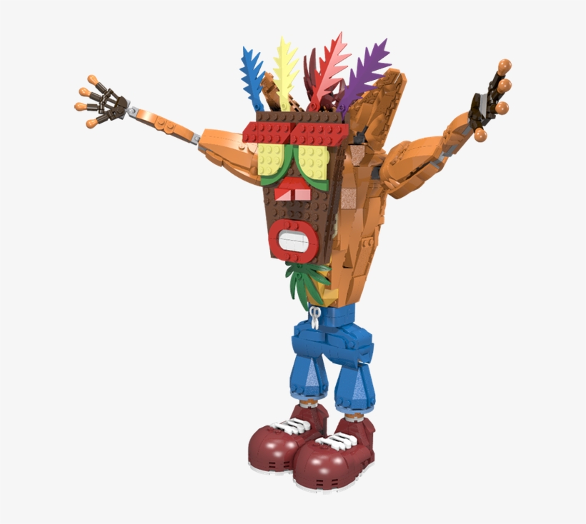Now You Can Easily Remove Nose, And Insert Aku Aku - Illustration, transparent png #2685888