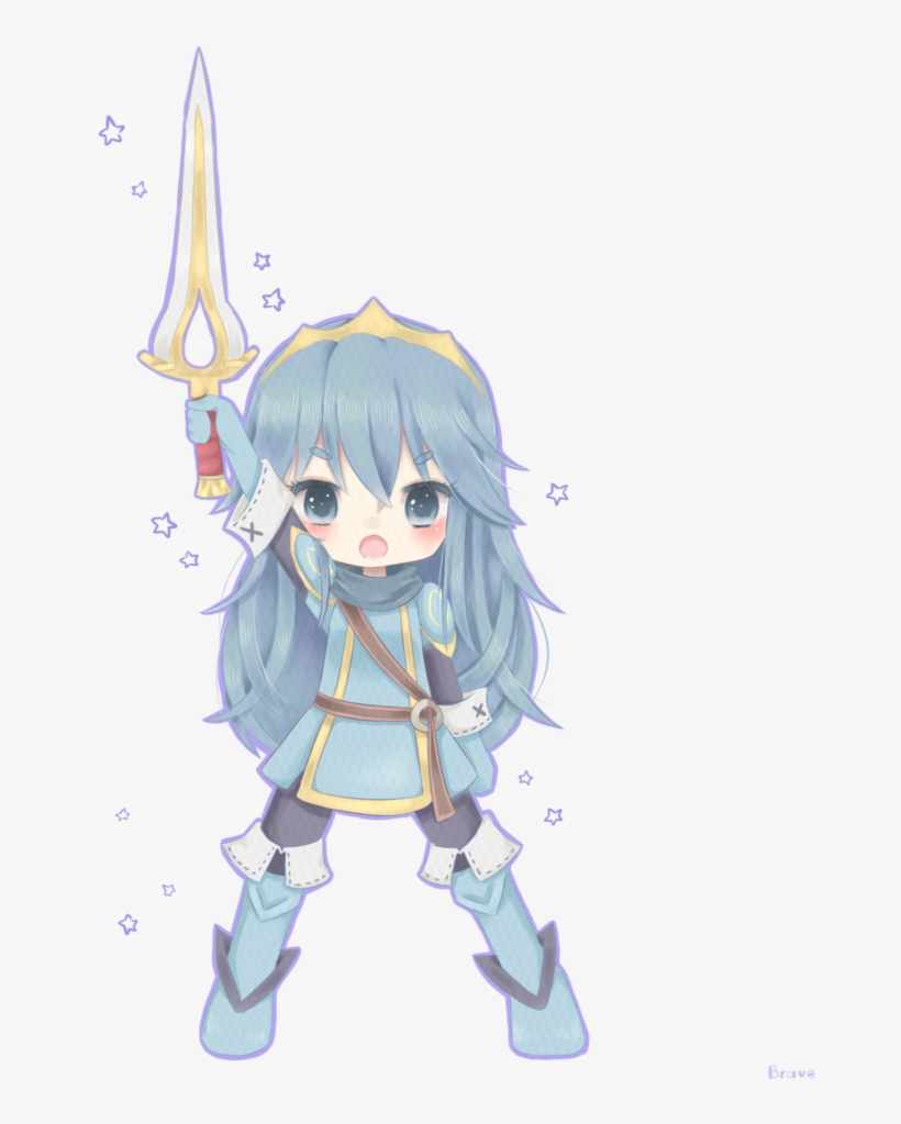 1446687089347 - Fire Emblem Lucina Chibi, transparent png #2685931