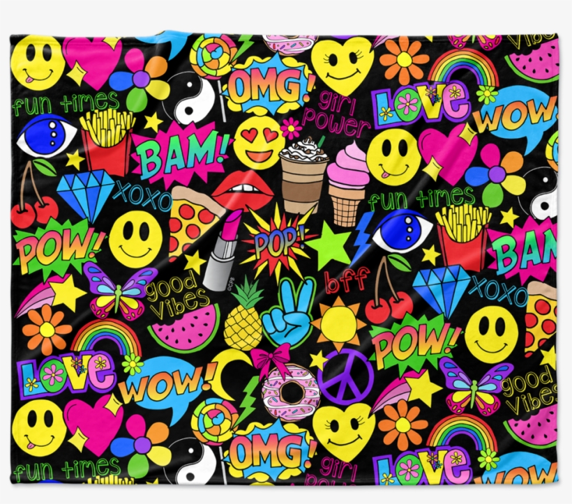Fun Times Blanket - Pop Art, transparent png #2686650