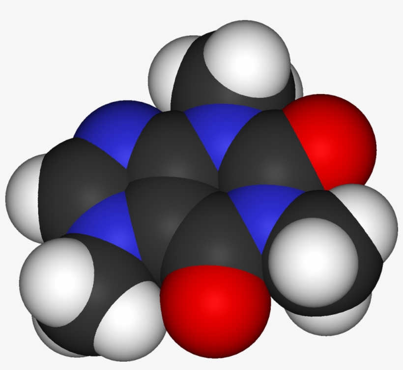 La Molécule De La Caféine, transparent png #2686755