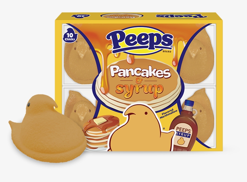 7 Feb - Pancake And Syrup Peeps, transparent png #2687193