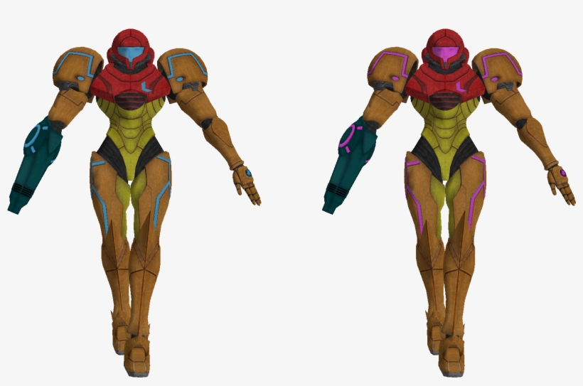 Breath Of The Wild Link & Gen Sonic Packs In Progress - T Pose Samus Transparent, transparent png #2687215