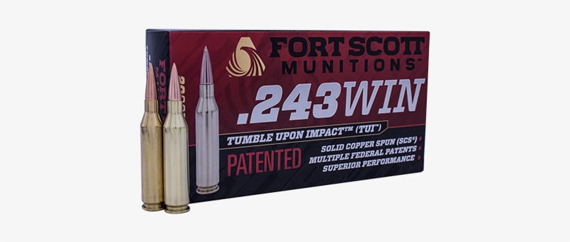 243 Win Scs® Tui™ - Ammunition, transparent png #2687216