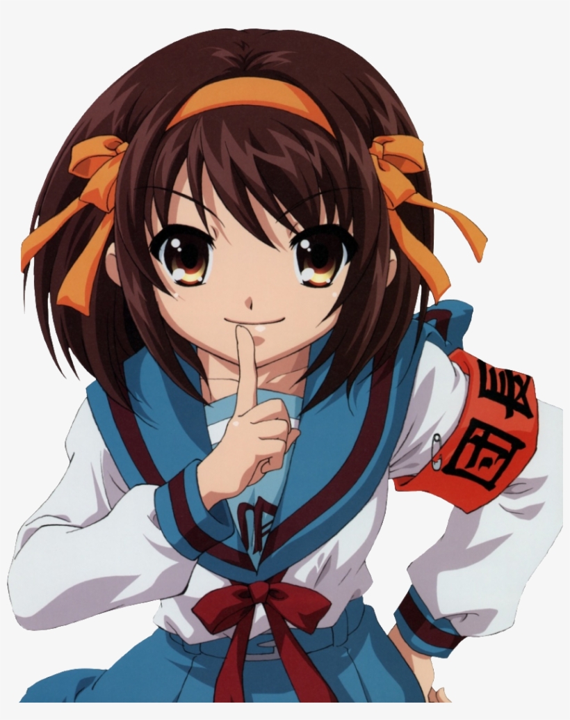 Haruhi Suzumiya 涼宮 ハルヒ - Melancholy Of Haruhi Suzumiya, transparent png #2687243
