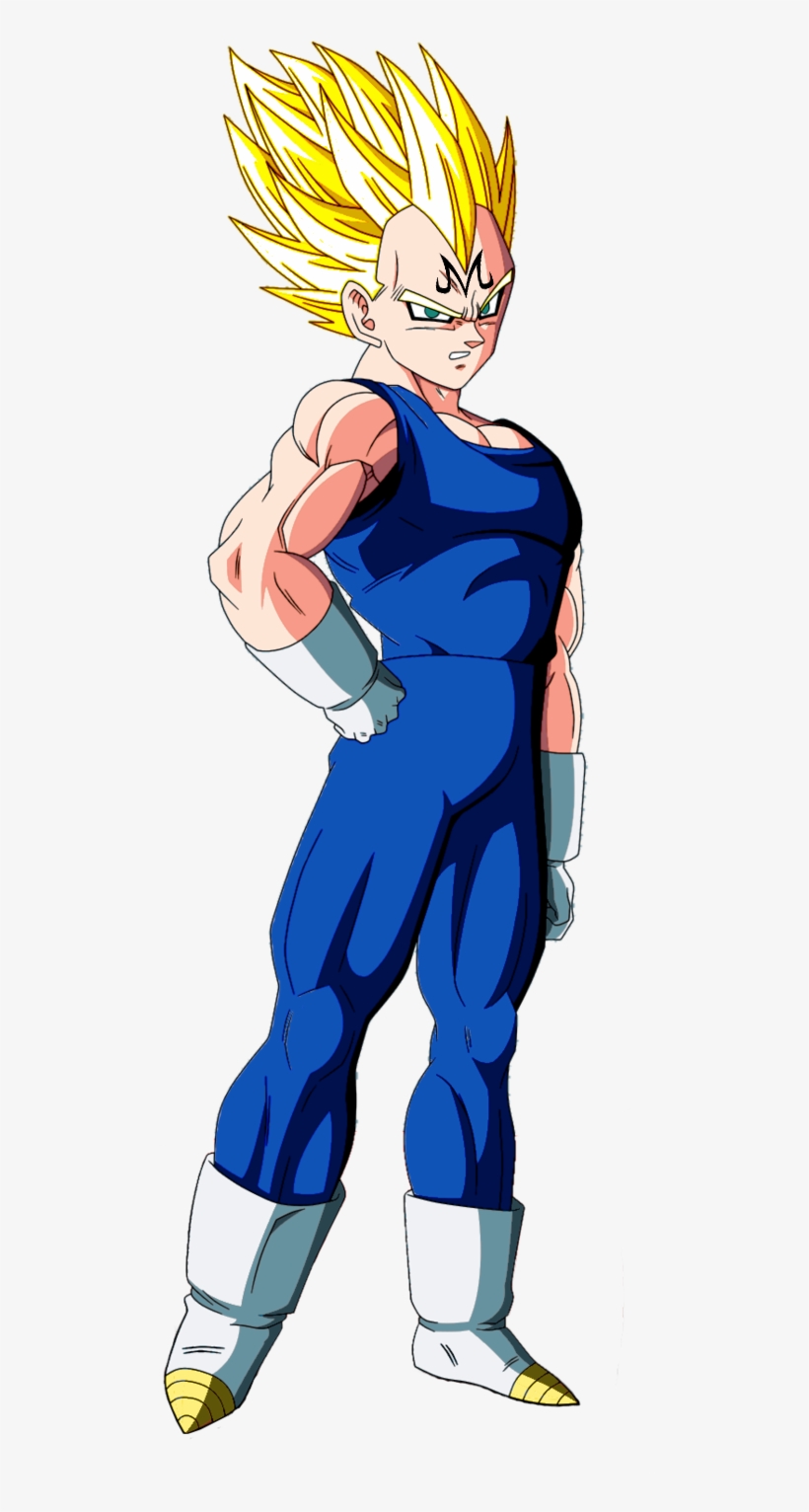 Majin Vegeta Dragon Ball Z - Dragon Ball Z Majin Vegeta Png, transparent png #2687244