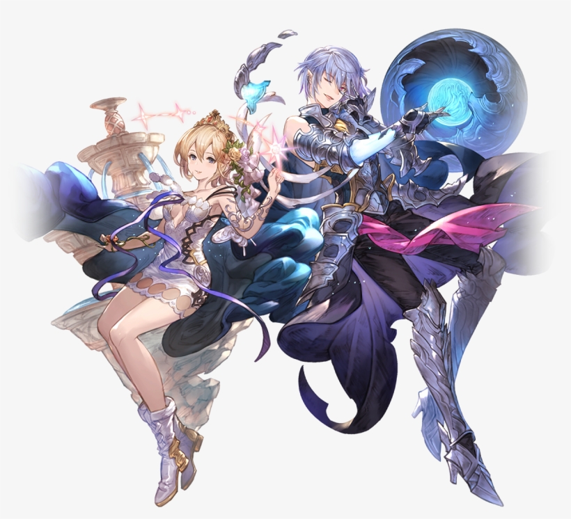 New Promo Art For Europa And Vajra - Runeslayer Granblue Fantasy, transparent png #2687262