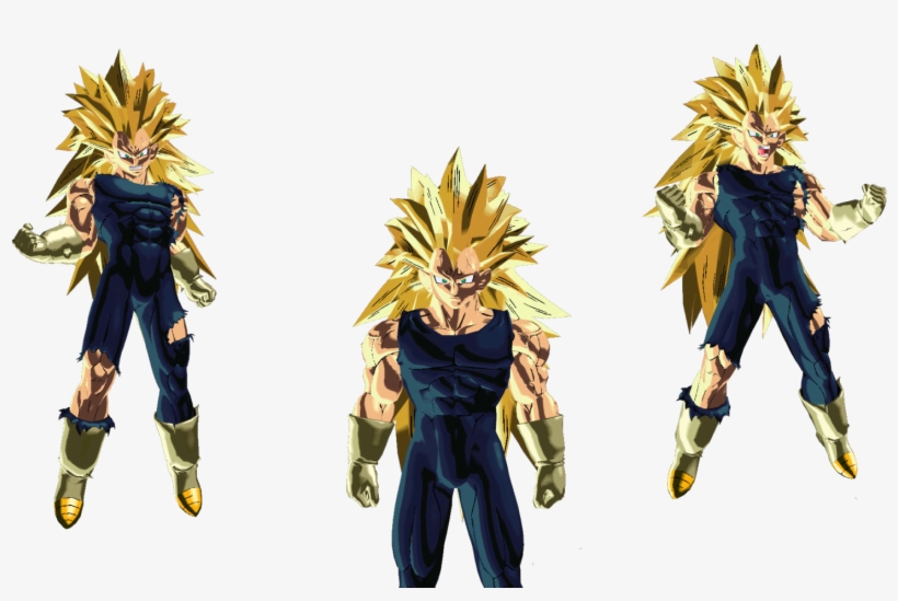 Majin Vegeta - Super Saiyan 3 Majin Vegeta, transparent png #2687283