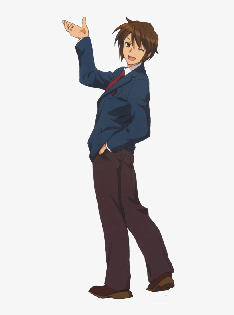 Itsuki - Melancholy Of Haruhi Suzumiya Itsuki, transparent png #2687493