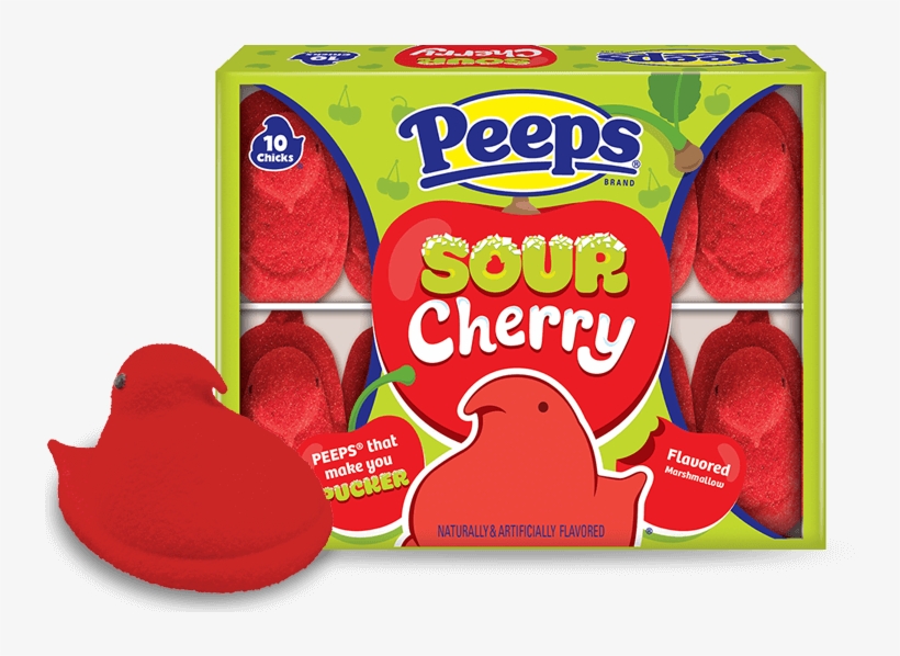 Peeps Is Launching 8 New Flavors Just In Time For Easter - Marshmallow Peeps Blue Chicks 10ct, transparent png #2687561