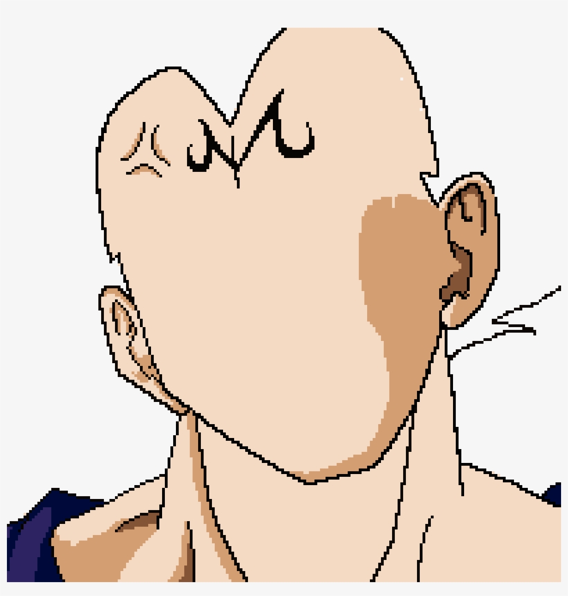 Majin Vegeta - Love, transparent png #2687685