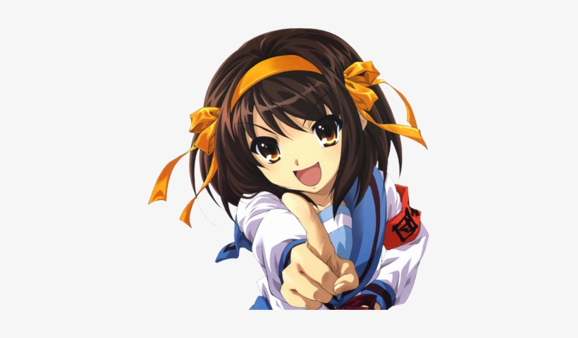 Haruhi Suzumiya - Wonder What's For Dinner, transparent png #2687686