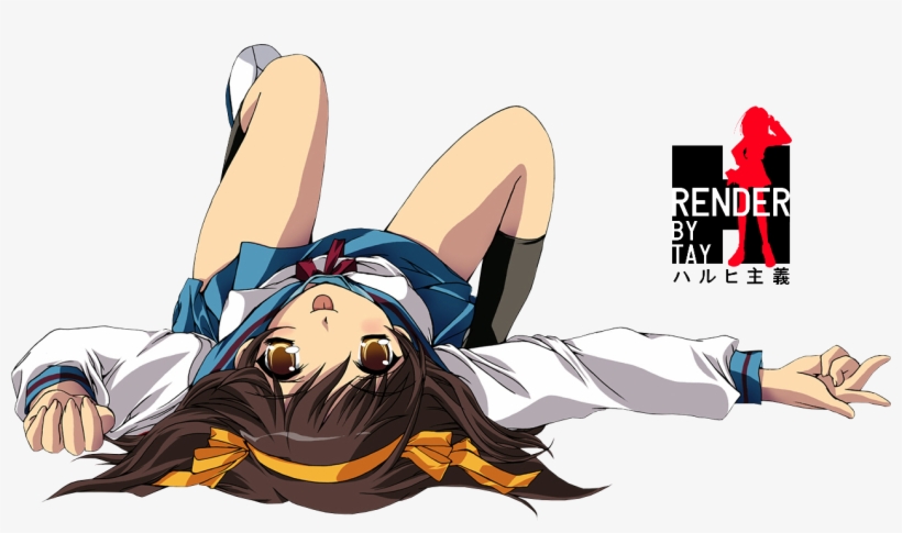 19 Feb 2011 - Haruhi Suzumiya, transparent png #2687706