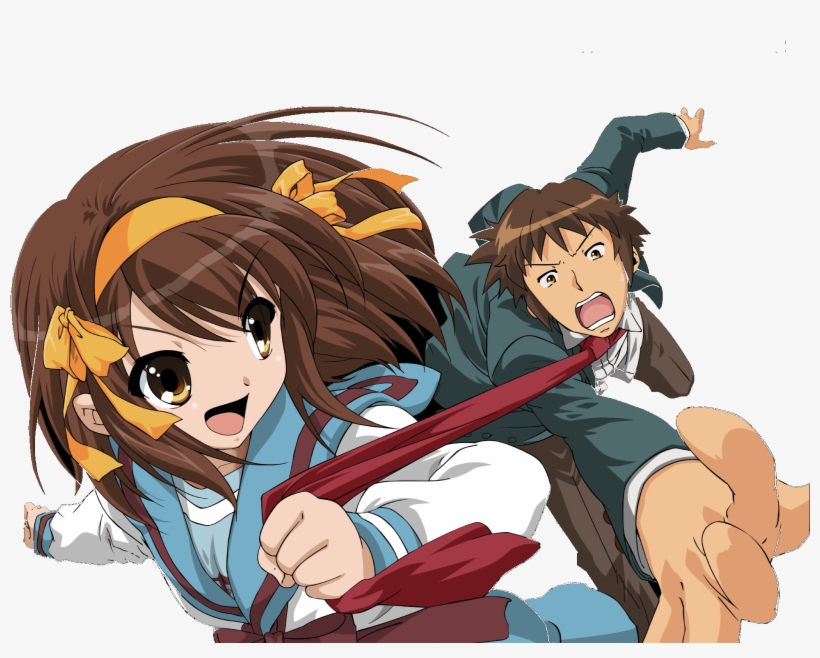 Thumbnail - Melancholy Of Haruhi Suzumiya - Vol. 1, transparent png #2687833