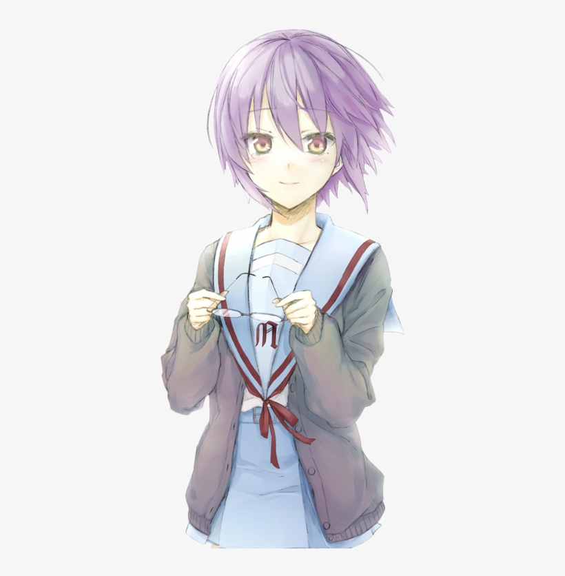 The Disappearance Of Haruhi Suzumiya, The Movie - Yuki Nagato, transparent png #2688027