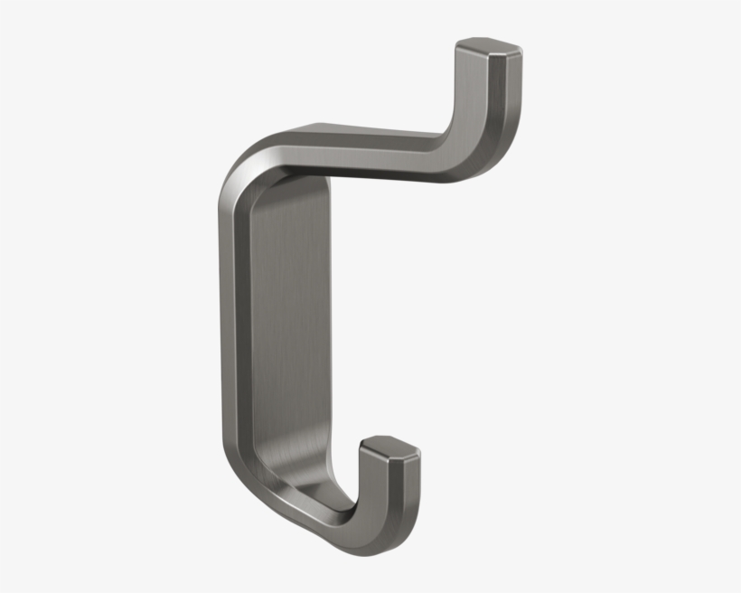 Double Robe Hook - Bathroom Hooks, transparent png #2688075
