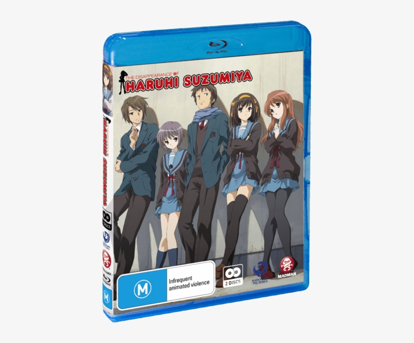 The Disappearance Of Haruhi Suzumiya Cover - Haruhi Suzumiya The Movie, transparent png #2688144