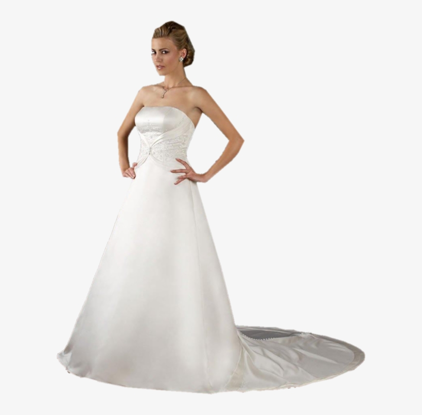 Femme Robe Mariage Png, transparent png #2688229