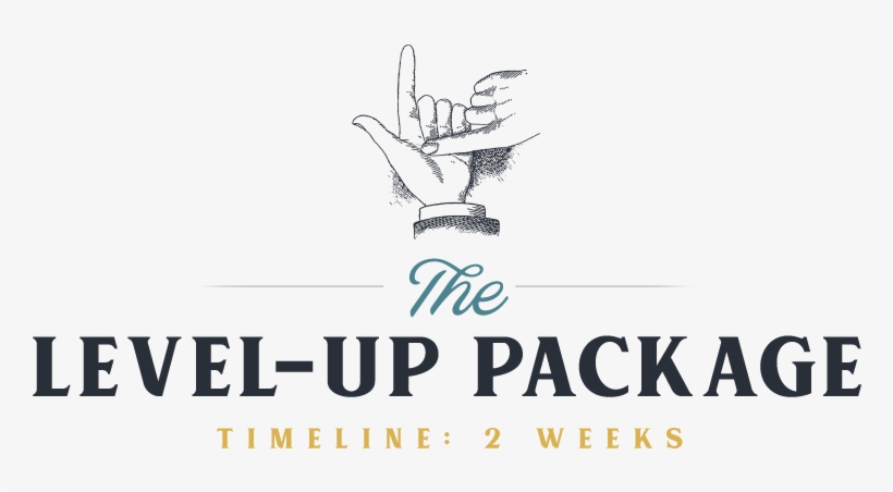 Brand Packages Level Up - Hand, transparent png #2688607