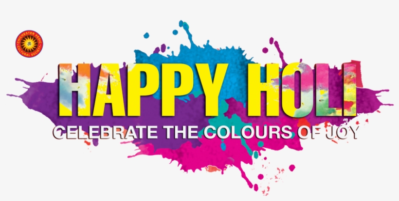 Various Indian Cultural Groups - Happy Holi Text Png, transparent png #2688713