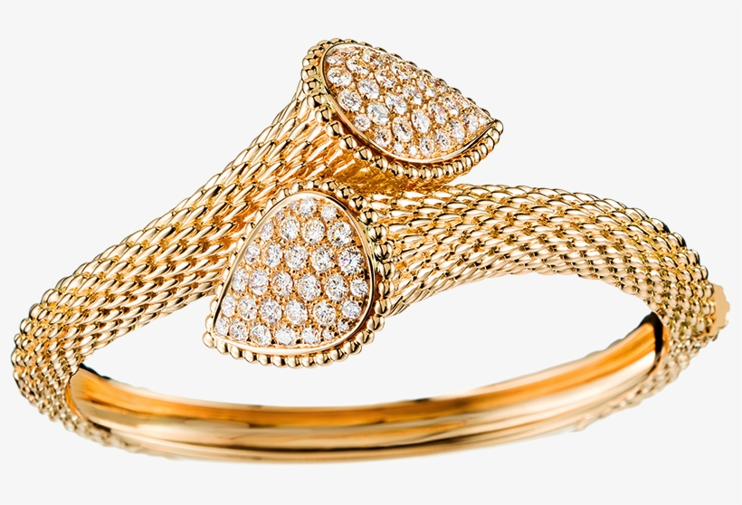 A Bracelet Is An Article Of Clothing Or Jewelry That - Boucheron Serpent Bohème 18ct Yellow-gold And Diamond, transparent png #2688737