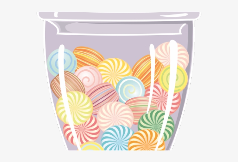 Sweets Clipart Jar - Clip Art, transparent png #2688945