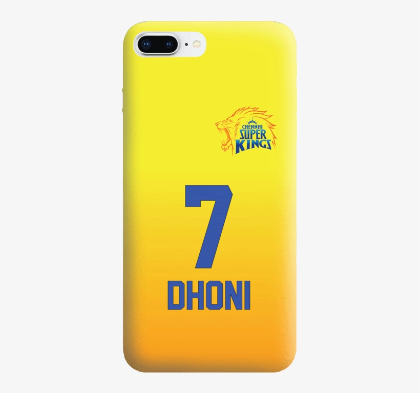 Dhoni Ipl Phone Cover - Csk Mobile Cover, transparent png #2689075