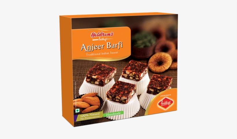 Haldiram Anjeer Barfi - Haldiram's, transparent png #2689201