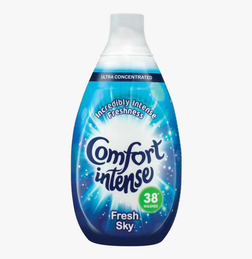 Comfort Intense Sky Fabric Conditioner 38 Wash 570ml - Comfort Intense 64 Wash, transparent png #2690185