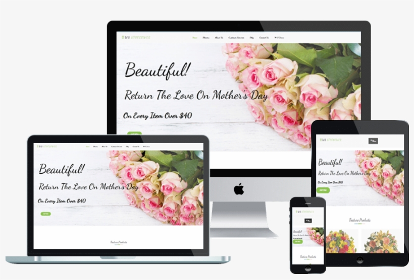 Ws Stoflower Free Responsive Flowers Woomerce Wordpress - Lt Optik Sunglasses Wordpress, transparent png #2690883