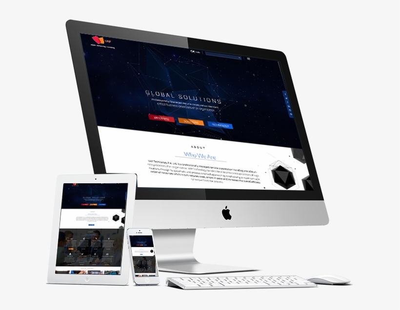 Mobile Responsive - Led-backlit Lcd Display, transparent png #2690938