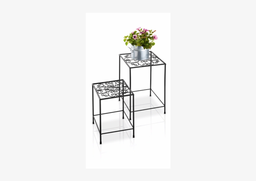 Flower Stand Set, Dark - Stojak Na Kwiaty Florabest, transparent png #2691097
