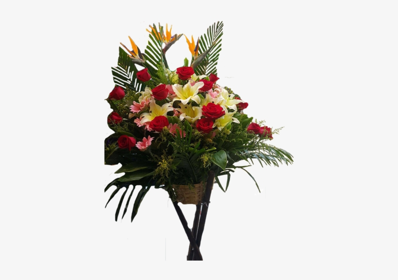 Classic Congratulate Flower Stand - Bouquet, transparent png #2691140