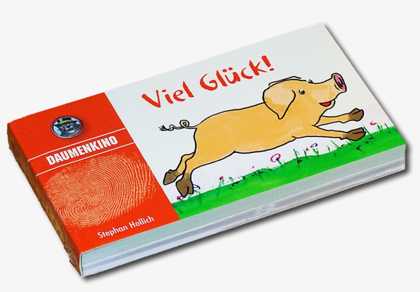 Daumenkino Viel Glück, transparent png #2691242